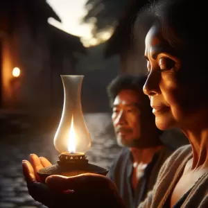 Enlarge When you light a lamp for others, it will also brighten your own path.