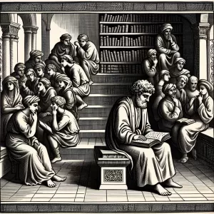 Enlarge While the wise seek the truth, the fool already believes they have found it.