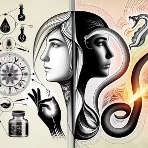 A woman may sometimes be medicine and sometimes poison.