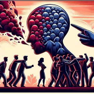 In the world, there is only one thing even more despicable and hateful than a person: the mob.
