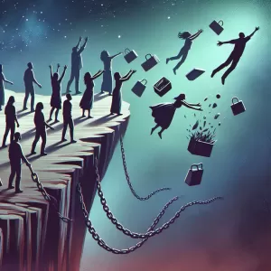 People rarely realize that they can discard anything from their life at any moment. Instantly.