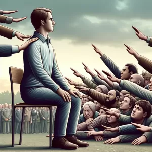 If you don’t want people to ride on your neck, don’t bow your head too low.