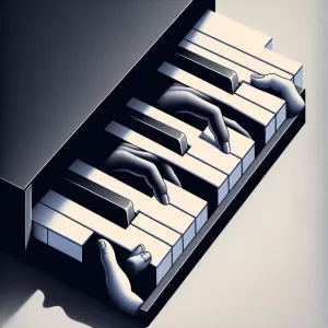 Enlarge Life is like a piano: white keys, black keys… and then they close the lid.