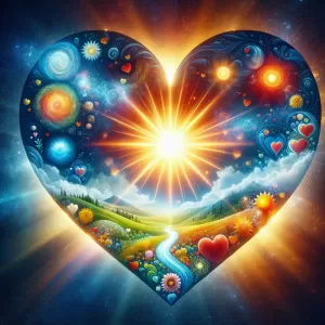 Enlarge Do you want me to show you a place where the sun always shines? – It’s in my heart!