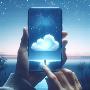 Enlarge After talking to you, I felt like I was holding a phone – you emptied my heart.