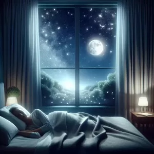 Enlarge Sleep with the hope that tomorrow will bring you a day full of new opportunities.