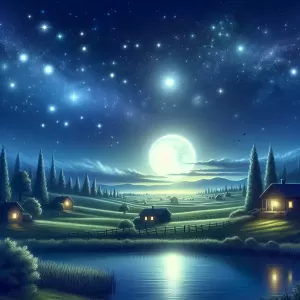 Enlarge Night helps us feel gratitude and start fresh on a new page.