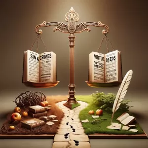 Men’s sins and crimes teach us more than their virtuous deeds. - Blaise Pascal