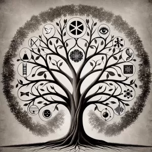Enlarge Religion, art, and science are branches of the same tree. – Albert Einstein