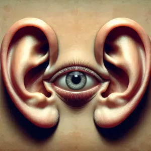 Do not trust your ears, trust your eyes.