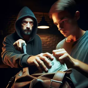 He who takes stolen goods is also a thief.