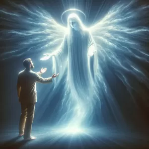 As the blind look at God, so does God look at the blind.