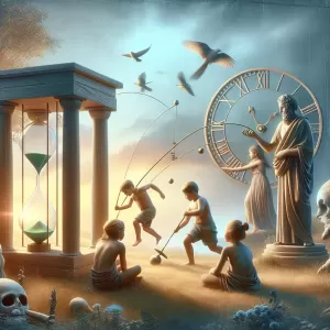 Time is a game played beautifully by children.   Heraclitus
