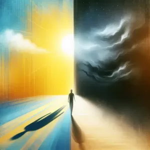 Untrue love is like a shadow: it follows you in the sun but leaves you in the dark.