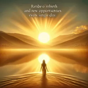 Each morning we are born again. What we do today is what matters most.