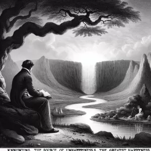 The greatest happiness is to know the source of unhappiness. – Fyodor Dostoevsky