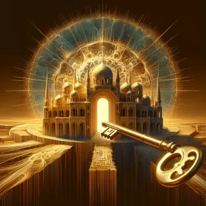 Death is the golden key that opens the palace of eternity. – John Milton