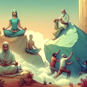 Faith is sometimes more effective than force.