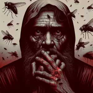 Evil people are like flies; they land on a person's body and stop only at the wounds.