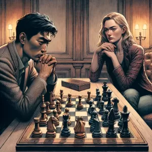 Never make the first move in an unfamiliar game!