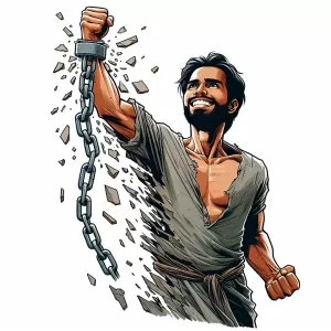 Enlarge For a man to break his own chains, all means are permissible. – Mirabeau