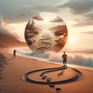Enlarge Embrace the journey, for every step shapes the story of your life.