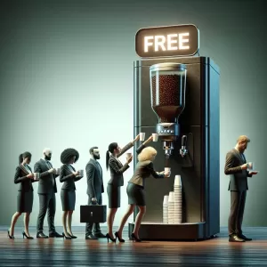 The office coffee is free, but your soul pays the price.