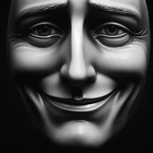 Enlarge A fake smile is my face saying ‘I’m fine’ while my soul yells ‘help’.