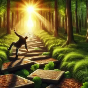If you stumble and fall, it does not mean you are on the wrong path.
