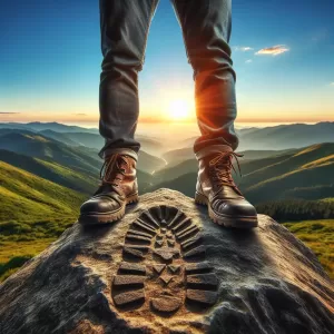Be sure you put your feet in the right place, then stand firm.