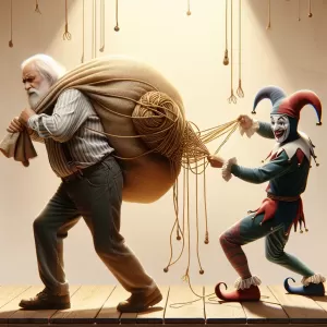 A fool is a burden for the wise, a sack to carry on the back; the wise must straighten the fool’s twisted yarn. – Vazha Pshavela