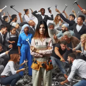 Enlarge Teamwork: when everyone’s confused, but you’re the one fixing it.