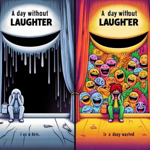 A day without laughter is a day wasted. – Charlie Chaplin