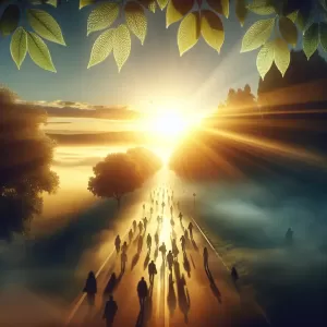Every morning is a new beginning, a fresh chance to chase your dreams.