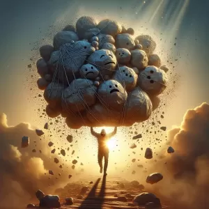 When you carry a thousand sorrows and still smile, that’s when you are truly strong.