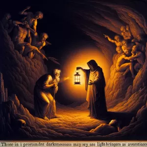 Some are so deep in darkness that if you light their way, they’ll see you as an enemy. – Rumi