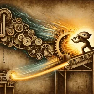 Enlarge Your passion fuels the machine, but the profits go elsewhere.