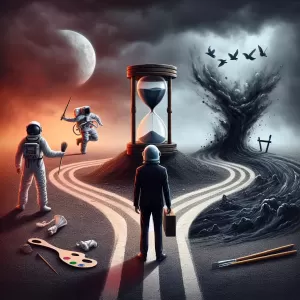 A person doesn’t choose what they want they accept what’s forced upon them… or they perish.