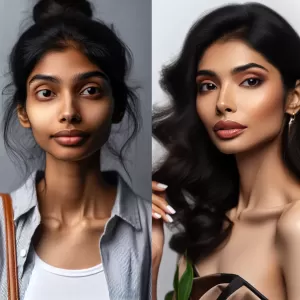 There are no beautiful women, only plain women and women who know how to use makeup.