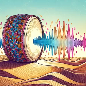 Enlarge An empty drum makes the loudest noise. (Persian Wisdom)