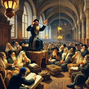Talmudic Echo: Beware of the one who prays too loudly.