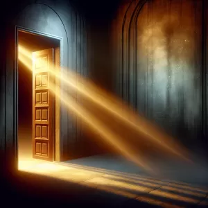Don’t curse the dark   but ask why the light left.