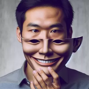 Behind every fake smile lies the truth we wish to hide.