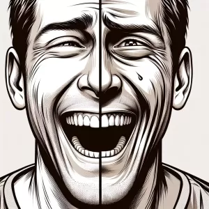 He who laughs too loudly has not yet heard his soul break.