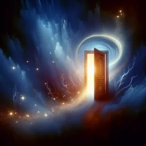 Rumi: Don’t get lost in your pain   know it is a door.