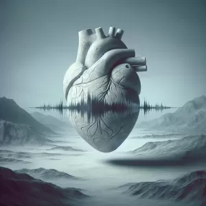 An empty echo rings loudest in a hollow heart.