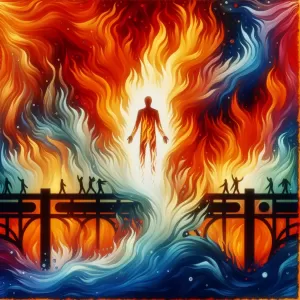 Nietzsche: Only he who has burned his bridges is free.