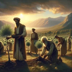Greek Saying: A society grows great when old men plant trees whose shade they know they shall never sit in.