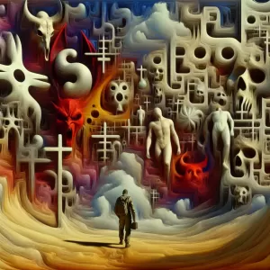 Simone Weil: To suffer without meaning is hell.