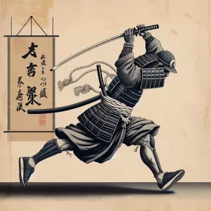 Bushido Verse: To fall forward is still to move ahead.